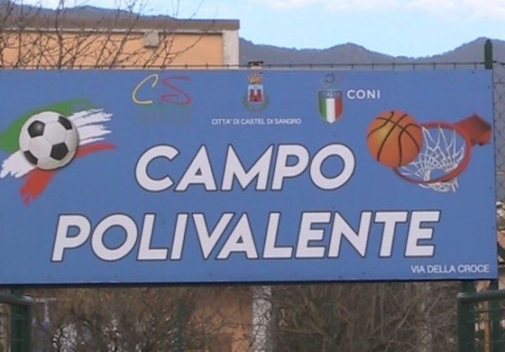 Calcio, basket e tennis gratis per tutti: inaugurati due campi polivalenti a Castel di Sangro