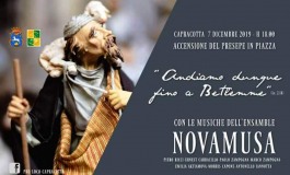 Capracotta, con le musiche dei Novamusa si accende il presepe in piazza: 7 dicembre