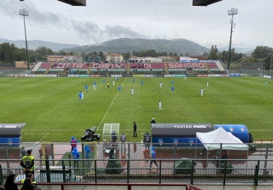 Castel di Sangro, gli Azzurrini pareggiano contro il Giappone per 1-1