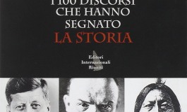 Cultura - "I 100 discorsi che hanno segnato la storia". La presentazione il 20 agosto a Scontrone