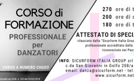 Corso di formazione professionale per danzatori