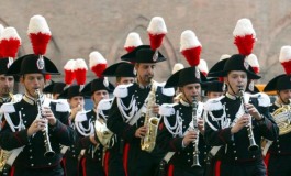 Isernia, la fanfara dei carabinieri alla festa dei santi Cosma e Damiano