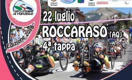 Handbike, 4^ tappa del giro d'Italia a Roccaraso