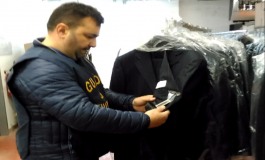 Isernia, articoli di abbigliamento contraffatti: maxi sequestro della Guardia di Finanza