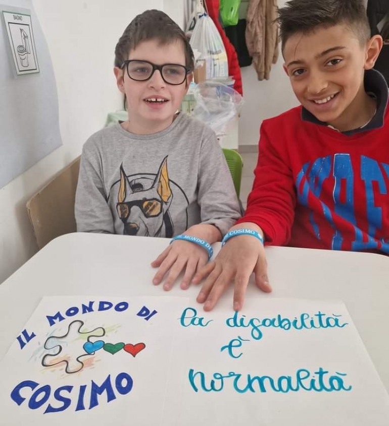 L’Istituto Alda Merini di Castel di Sangro e “Il Mondo di Cosimo” si uniscono per la Giornata della Consapevolezza sull’Autismo