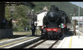 Roccaraso, in 2000 alla stazione ad aspettare il treno storico "Sulmona-Isernia"