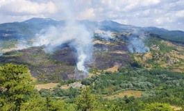 Incendio Castel di Sangro, circoscritte le fiamme dai Vigili del Fuoco e Protezione Civile