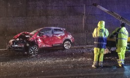 Incidente frontale a Castel di Sangro, due feriti in ospedale