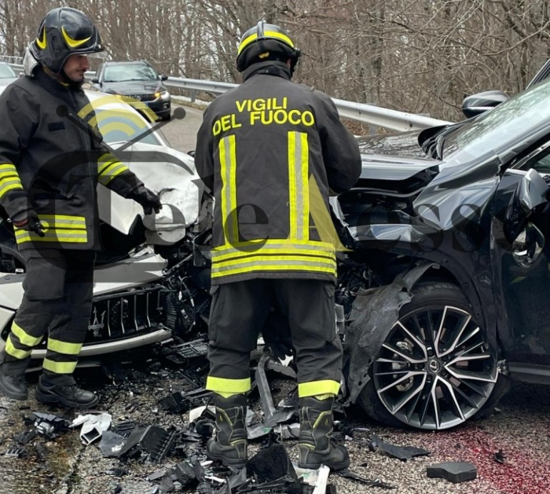 Incidente sulla strada per l’Aremogna a Roccaraso: traffico bloccato