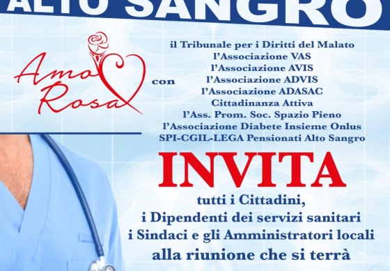 Emergenza Sanitaria in Alto Sangro, assemblea pubblica a Castel di Sangro: 9 dicembre