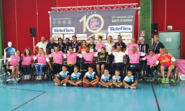 Castel di Sangro, un mare di  applausi per i partecipanti al Giro d'Italia Handbike