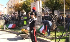 Castel di Sangro non dimentica:  scoperte due lapidi al Monumento ai Caduti