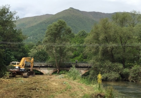 Interventi sul fiume Sangro tra Scontrone e Castel di Sangro