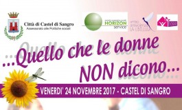 Giornata internazionale contro la violenza sulle donne, a Castel di Sangro due grandi eventi