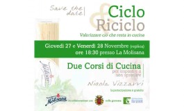 Settimana del riciclo, corsi gratuiti di cucina per non sprecare