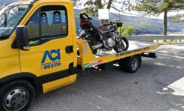 Incidente sul Piano delle Cinquemiglia: trasportato in elisoccorso motociclista di Castel di Sangro