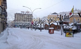 Emergenza neve, "Burian" colpisce anche l'Alto Sangro:  scuole chiuse