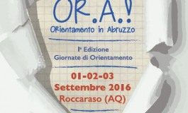 Roccaraso, inizia il campus di orientamento universitario OR.A.