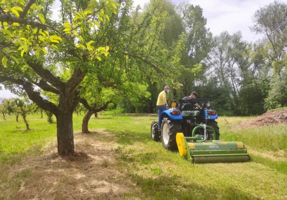 Patentino mezzi agricoli e forestali, gli studenti dell'Istituto Agrario "A. Serpieri" sul trattore