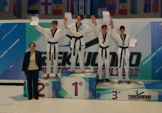 Takwondo, Odone Santucci vince l'oro al campionato italiano in Sardegna