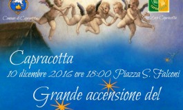 Capracotta, accensione presepe e cena di solidarietà a favore di Castelluccio