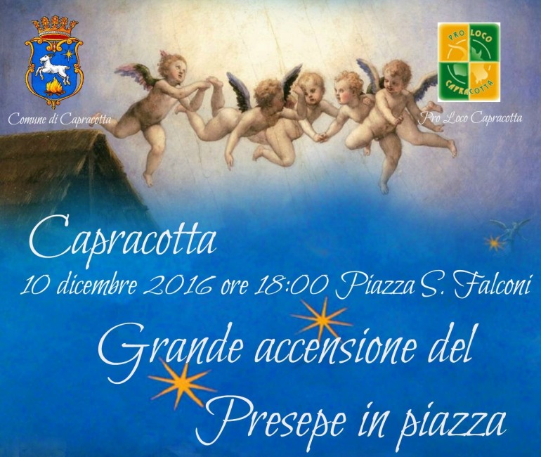 Capracotta, accensione presepe e cena di solidarietà a favore di Castelluccio