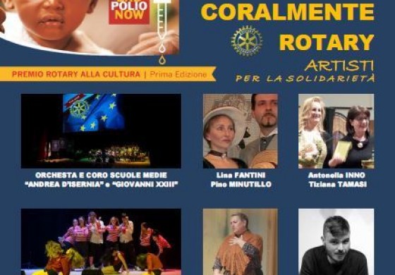 Isernia, 'Coralmente Rotary': spettacolo per la solidarietà all'Auditorium