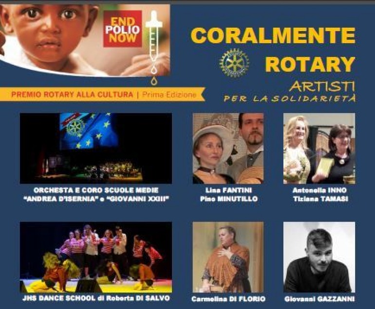 Isernia, ‘Coralmente Rotary’: spettacolo per la solidarietà all’Auditorium