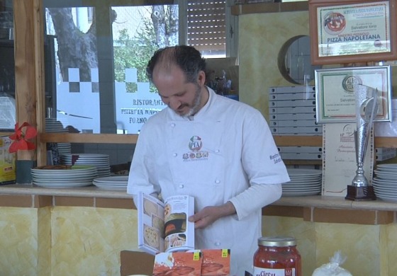 Castel di Sangro, le specialità di Salvatore Iorio sul libro dei maestri della pizza