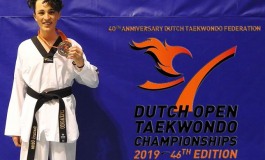 Taekwondo, Odone Santucci conquista l'argento agli open in Olanda