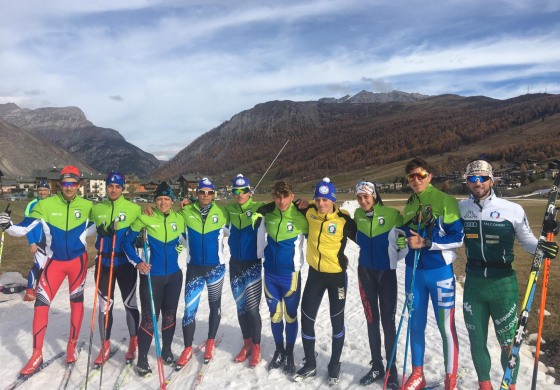 Sci Fondo, gli atleti del Cab Abruzzo in ritiro a Livigno