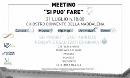 Progetto "Si può fare" meeting con i vincitori a Castel di Sangro