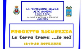 Simulazione di terremoto e incendio presso la Scuola dell'Infanzia A. Giannini di Castel Di Sangro