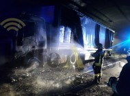 Tir in fiamme nella galleria G. Fiore a Castel di Sangro: traffico deviato