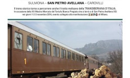 E' in arrivo sul binario della Transiberiana d'Italia " Il treno del tartufo bianco"